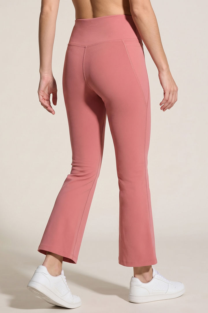 Zelocity Quick Dry Training Flare Track Pant - Rose Dawn — image 3